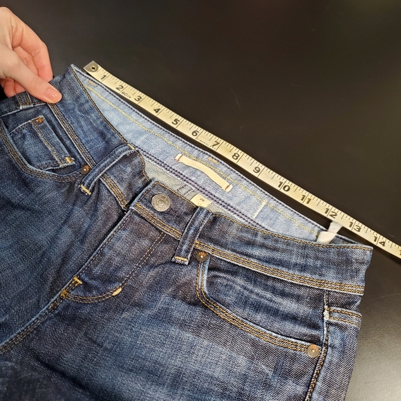 Size 2 Denim Jeans Worn Distressed - Picture 12 of 12